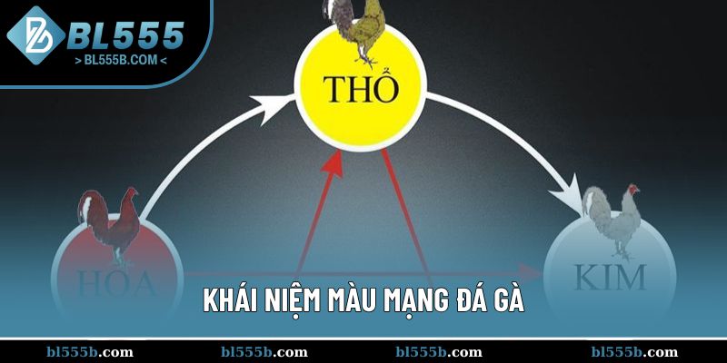 Khái niệm dễ hiểu về màu mạng đá gà